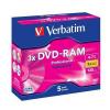 Verbatim dvd-ram 3x, 4.7gb, typ 2 (43491)