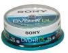 DVD+R DL 8x Sony SPINDLE, 25 pack, 25DPR215BSP