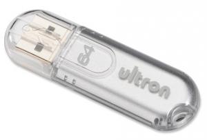 Pen flash 64GB, USB 2.0, argintiu, Ultron (85342)