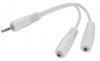 Cablu gembird audio spliter 3.5 jack t la 2 x 3.5