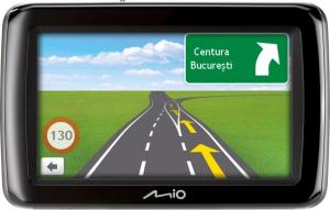 GPS Mio Spirit 480, 2GB + 128MB, 4.3&quot; TFT Touch panel, USB, SiRFStarIII cu InstantFixII, harta Europa