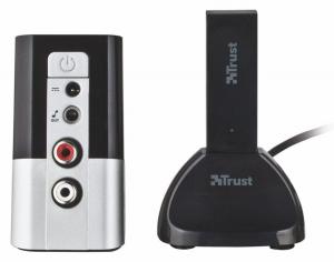 Set audio wireless FreeWave, conectare USB, compatibil cu sisteme audio 2.0 si 2.1, Trust (17528)