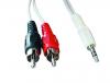 Audio jack la 2xrca 5.0m