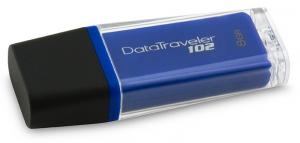 Stick memorie USB KINGSTON 8GB DataTraveler 102 albastru