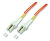 Fibra optica 10m, om2 lszh, duplex jumper lc/lc