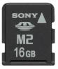 Memory stick micro m2 16gb sony, msa16gu2