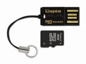 Card memorie KINGSTON microSD 8GB MRG2+SDC4/8GB