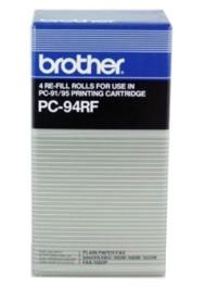 Hartie termica pentru Fax 1000P, 4 buc, PC94RF Brother