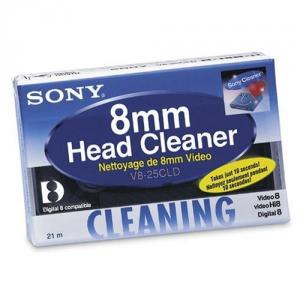 Caseta curatare Sony V825CLD 8mm, pentru camere Video8/Digital8/Hi8