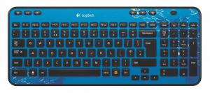 KB Logitech Wireless Keyboard K360, Nano Unifying Receiver, indigo, layout german, USB2.0 (920-003264)