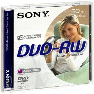 SONY DVD-RW 8cm new design 1buc