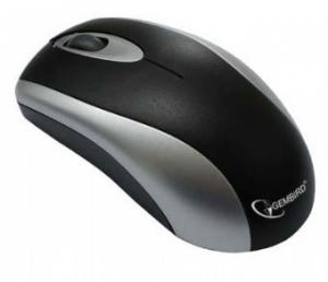 Mouse GEMBIRD Optic MUSOPTI4 SR/BK argintiu-negru