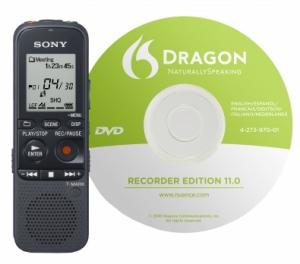 SONY ICDPX312D 2GB VOICE RECORDER