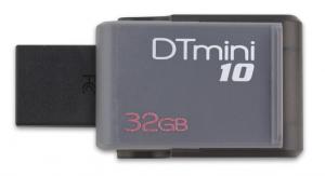 Stick memorie USB KINGSTON 32GB DataTraveler Mini10 gri