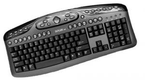 Tastatura DELUX DLK-7016UO neagra