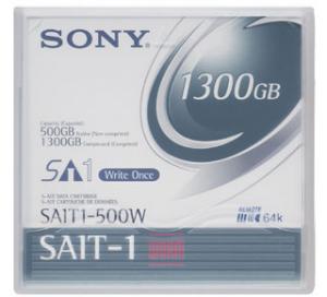 Banda stocare date S-AIT1 WORM Sony SAIT1500W, 500GB/1.3TB compressed, 30MB/s