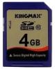 SDHC 4GB Secure Digital Card -  - SDHC Class 10, KM04GSDHC10  Kingmax