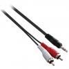 Cablu audio stereo 3.5&quot; jack - 2x rca,