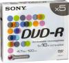 Dvd-r 16x 4.7gb 120min color slim