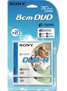 DVD-R 8cm 30min 2buc