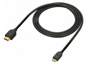 Cablu Sony High-Speed Mini HDMI, Ethernet Channel (HEC), 1,5m, negru, DLCHEM15.CAE
