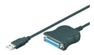 Convertor USB - paralel, USB tip tata, paralel tip mama 25 pini, 1,5 m, 7000924, Mcab