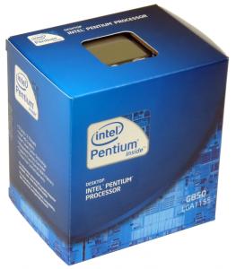 INTEL Pentium Dual Core G850 SandyBridge 2.90GHz  3MB  65W LGA1155 BOX (BX80623G850)