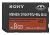 Memory stick sony pro-hg duo high speed 8gb,