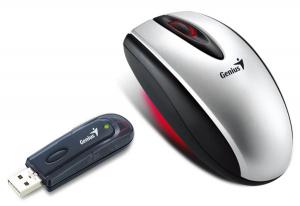 Mouse GENIUS Wireless Mini Navigator argintiu