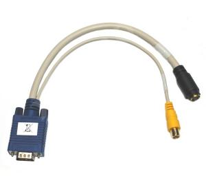 Tv output adapter cable