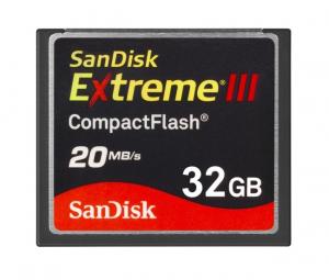 Compact Flash 32GB Extreme III