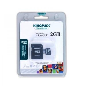Card memorie KINGMAX MicroSD 2GB + MicroSD Reader