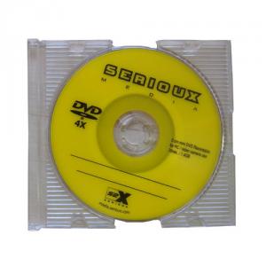 DVD-R mini 8cm 1buc slim case Serioux Media, 1.4GB/30min, DVD-R8CMSRX-SLIM