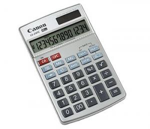 Calculator de birou LS24TC ,14 digits, Dual Power, Canon