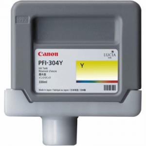 Cartus galben pentru iPF8300, PFI-304Y, 330ml, Canon