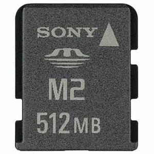 Memory Stick Micro 512MB adaptor standard