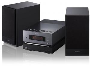 Micro-sistem audio Sony CMT-BX5, 2x25W RMS, CD/MP3 player, tuner FM/AM, USB PnP, DSGX bass, negru