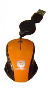Mouse SERIOUX Pastel 3100R orange