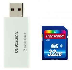 Card memorie TRANSCEND Secure Digital 32GB SDHC Class6