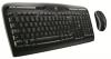 Kit logitech wireless desktop mk320, black, layout germana (