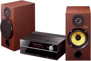 Micro-sistem audio Sony CMT-HX70BTR, 2x75W RMS, USB Playback/Recording, DM-port, Bluetooth Stereo, radio