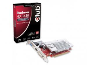 Placa video CLUB3D Ati Radeon HD 3450 256MB DDR2 CGAX-3456I