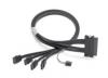 Cablu Adaptec I-SASx4 to 4xSATAx1-SB, 50cm (2247500-R)