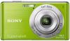 Camera digitala Sony W530 Green, 14.1MP CCD, 4x, 2.7&quot;, ISO3200, M Duo/PRO Duo/PRO-HG Duo, SD/SDHC/SDXC