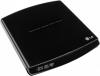 DVD+/-RW LG, Super multi 8x retail extern, slim, negru, USB 2.0, GP10NB20