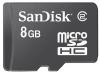 Card memorie SANDISK SD CARD MICRO 8GB SDHC