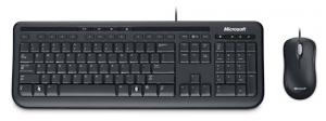 Kit tastatura + mouse MICROSOFT Desktop 600 negru