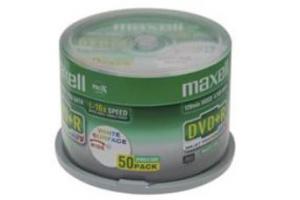 MAXELL DVD+R 16X, 4.7GB, full printable, spindle 50 (275702)