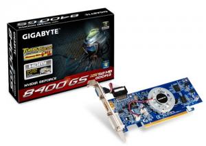 Placa video GIGABYTE GeForce 8400GS N84STC-512I 512MB GDDR3