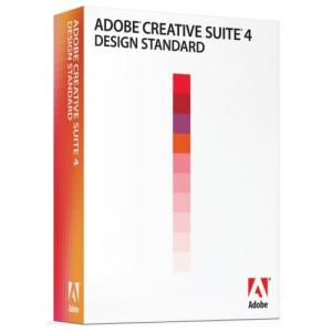 Adobe DESIGN STANDARD CS4 E - Vers. 4 (InDesign/ Photoshop/ Illustrator/ Acrobat), DVD, WIN (65019933)